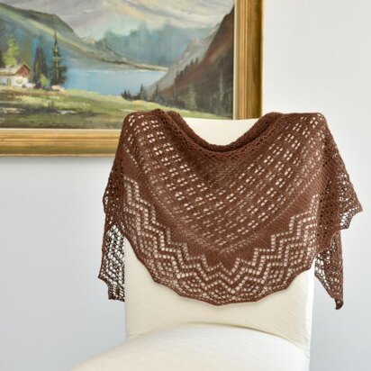 Orenburg Chestnut Shawl