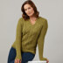 #1356 McIntosh - Sweater Knitting Pattern for Women in Valley Yarns Hampden