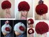632 RED HAT, Knitting pattern, baby to adult