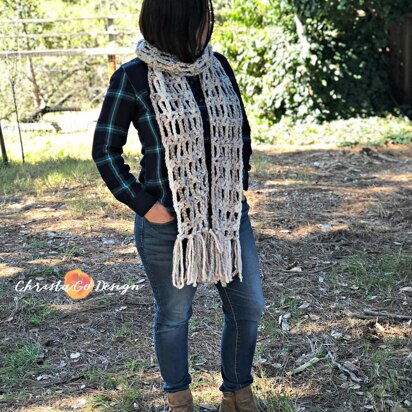 Veneto Fringed Scarf