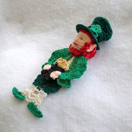 Lucky Irish Leprechaun bookmark or decoration #4