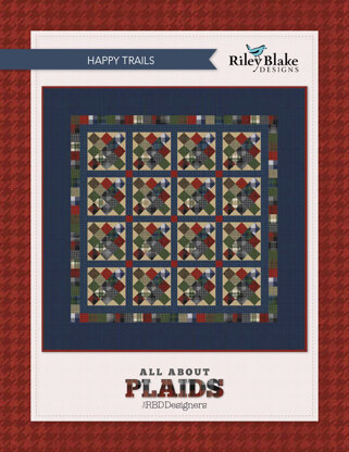 Riley Blake Happy Trails - Blue - Downloadable PDF