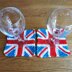 Union Jack drink coaster / beermat