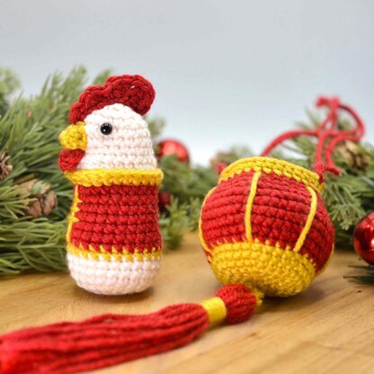 Lunar New Year Lantern Rooster