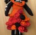 Day of the Dead knitted doll pattern