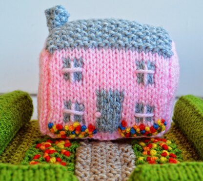 English Country Cottage Toy Knitting Pattern