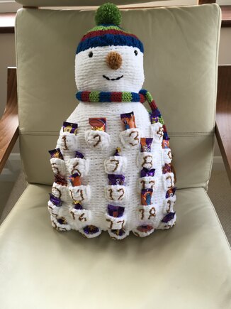 Snowman and Santa Advent Cushions #3