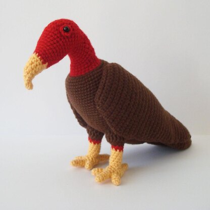 Turkey Vulture Amigurumi Crochet Pattern