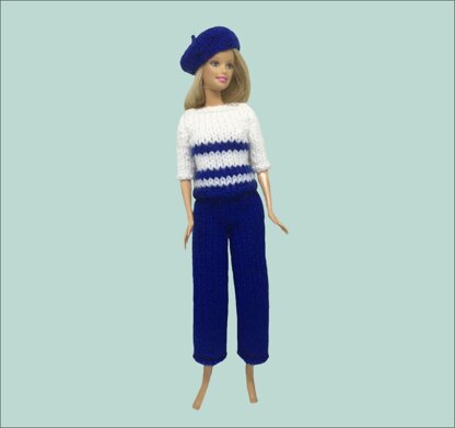 Barbie: French outfits with poodle