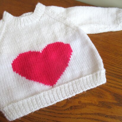 Baby Heart Jumper