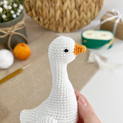 Goose crochet pattern Amigurumi pattern animal toy