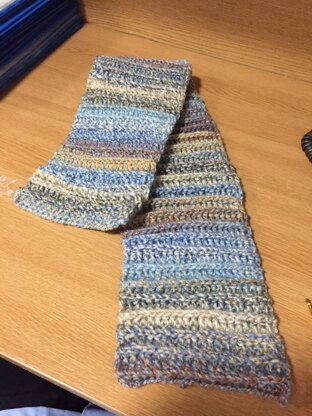 Daughters ribbed scarf