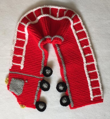 Fire Truck Neck Scarf