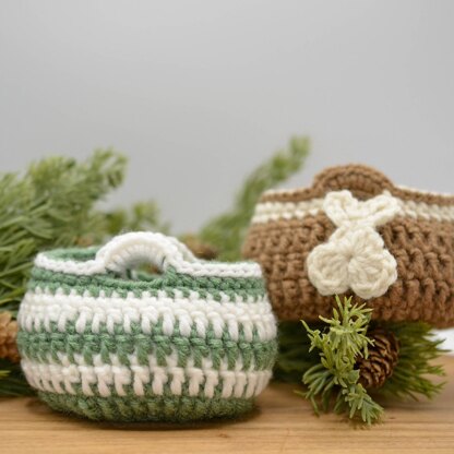 Mini Potbellied Basket