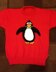 Cute Christmas Penguin Front & Back Jumper