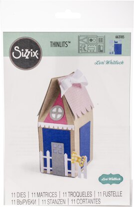 Sizzix Thinlits Dies By Lori Whitlock 11/Pkg - House Favor Box