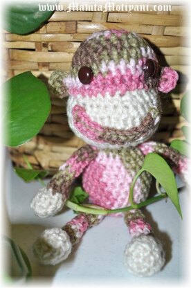 Crochet Chimpanzee Monkey Ape Pattern Unique Amigurumi Toy