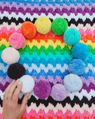 Rainbow Cuddle Blanket - UK Terms