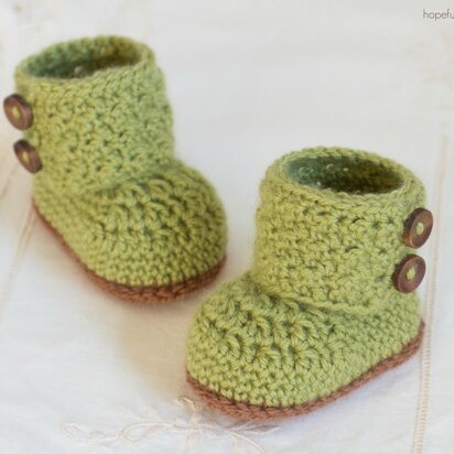 Cashmere Avocado Baby Booties