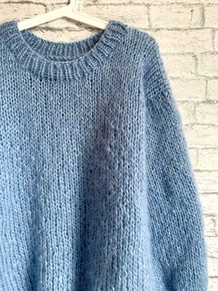 Slouchy Mohair Sweater