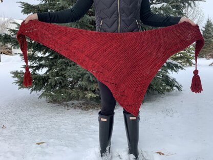 Jingle Ball Shawl