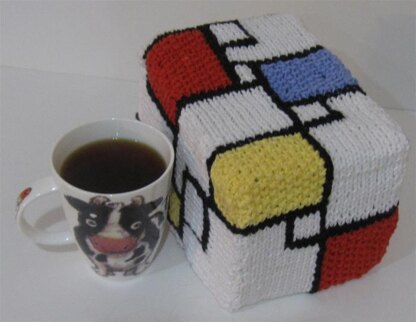 Mondrian Cuboid Tea Cozy