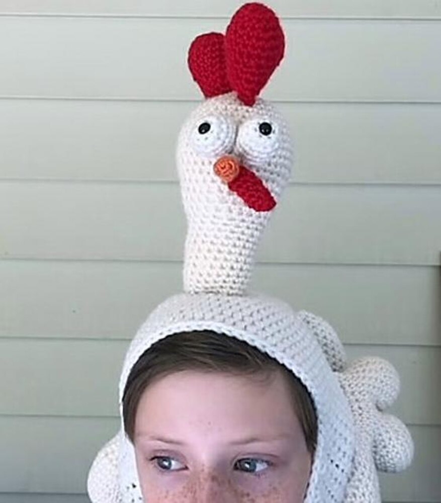 Chicken hat hot sale