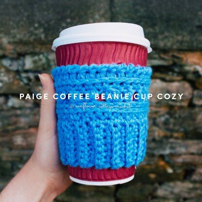 Paige Coffee Beanie Cozy