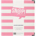 Simple Stories Sn@p! Designer Binder 6"X8" - Pink Stripe