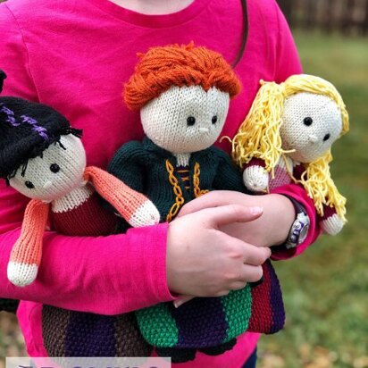 Sanderson Sisters from Hocus Pocus - knitting pattern