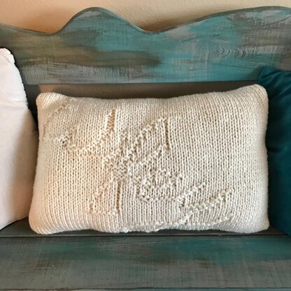 Wifey & Hubby Scripted Pillow