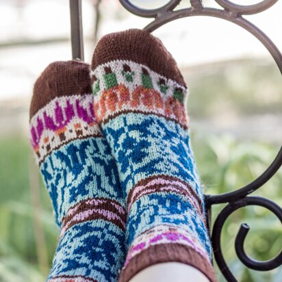 Widlflower Meadow Socks