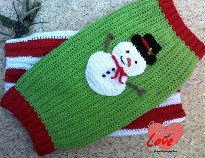 Large & X-Large Christmas Dog Sweater