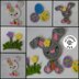 Bunny Rabbit Applique/Embellishment Crochet pattern* including free base square pattern