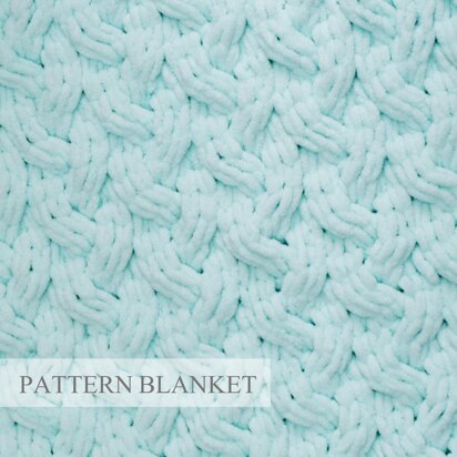 Shadow Spit Blanket Pattern