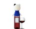 Boy Cat Wine Bottle Topper