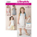 Simplicity Child's vintage pillow case fashion 2391 - Paper Pattern, Size A (3-4-5-6-7-8)