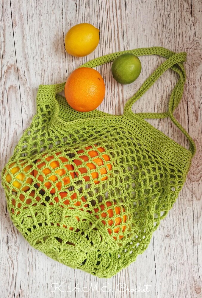 Crochet cheap market bag