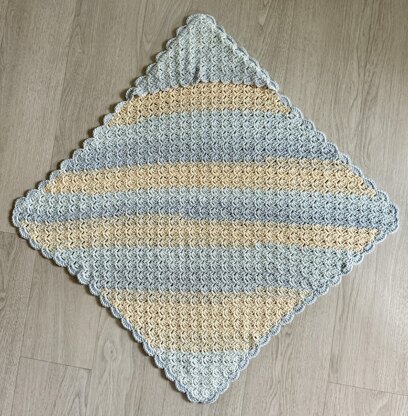 Hooded Corner to Corner Baby Towel