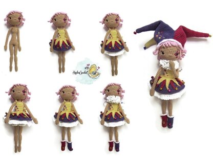 Lelia the jester doll