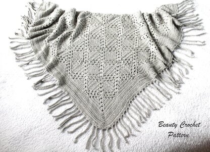 Gray Granny Shawl