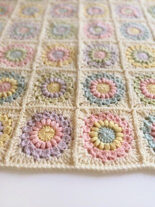 Pastel Harmony Baby Blanket