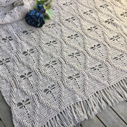 March of the Dragonflies Blanket