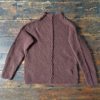 Faux Seam Pullover