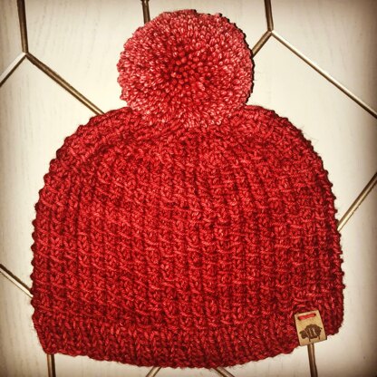 Cozy Pillar Stitch Beanie