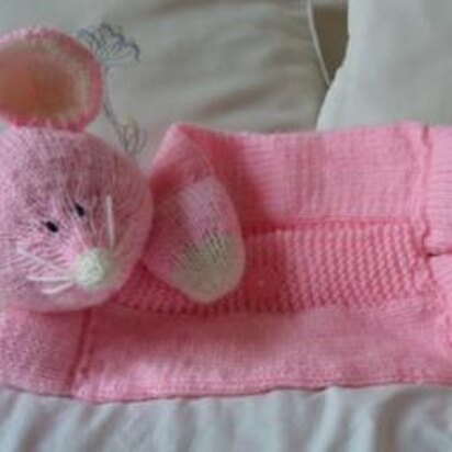 Mouse Pyjama Case - knitting pattern