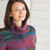 Sirdar 10030 Two-Tone Pullover in Jewelspun PDF