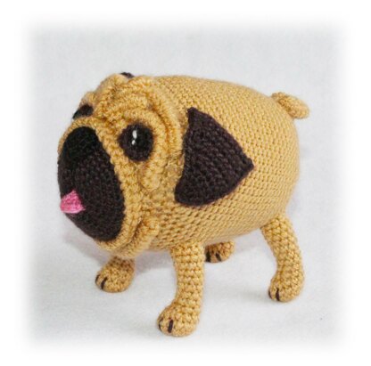 Dog Puppy Pug Crochet Pattern