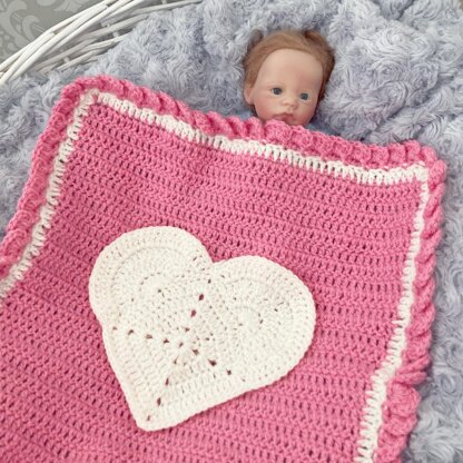 Dolls Blanket Crochet Pattern #491