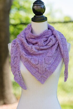 When the Lilacs Bloom Shawl